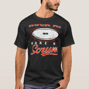 Camiseta Me Empurre Me Faça Scrum Rugby  