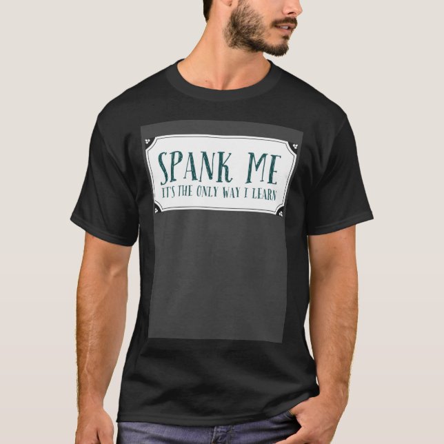 Camiseta Me Espancar é a única maneira de aprender Devot Ki (Frente)
