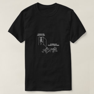 Camiseta Me Mostrando Sintomas Claros De Doença