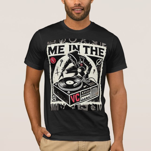 Camiseta Me No Estilo De Punk VC (Frente)