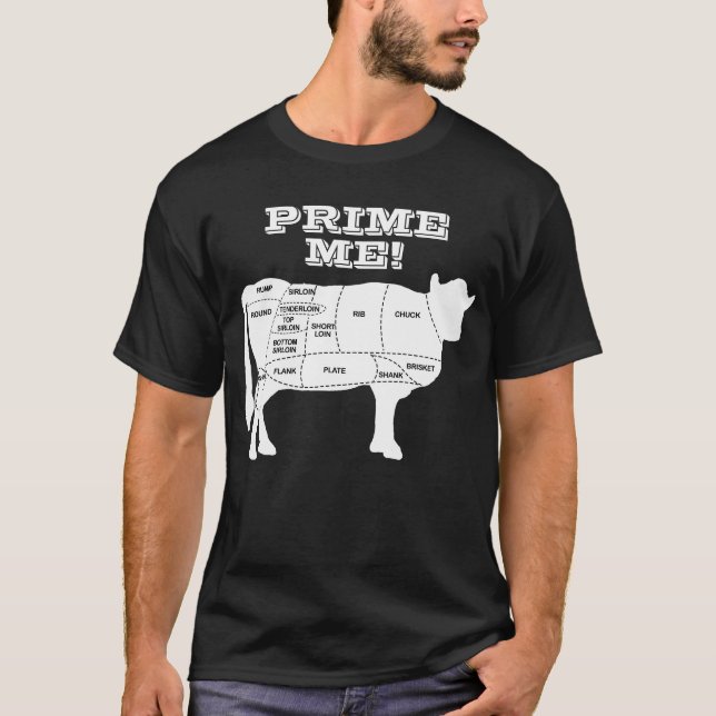 Camiseta Me Prêmio Vaca Engraçada (Frente)