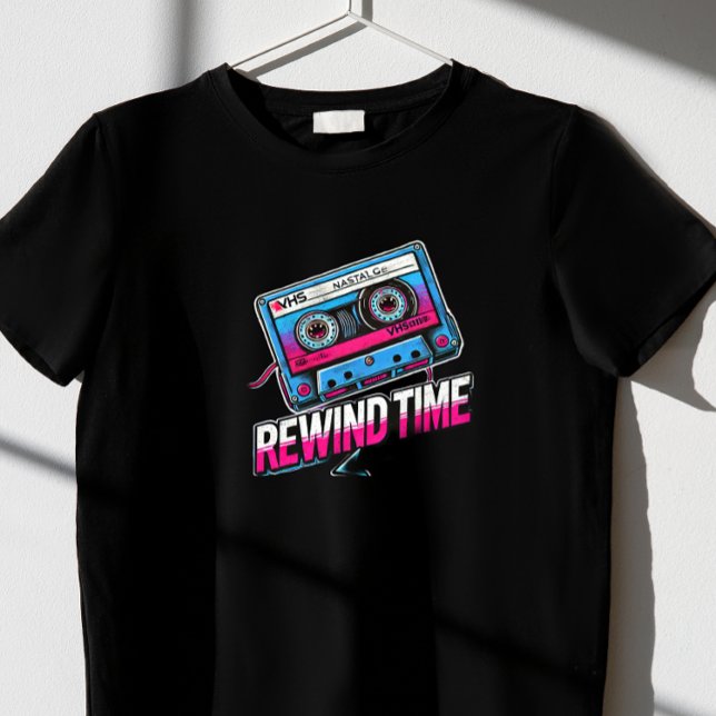Camiseta me rebobinar (Criador carregado)