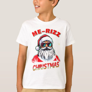 Camiseta Me-Rizz Natal gen Alpha meme engraçado