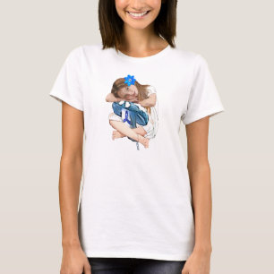 Camiseta ME/SFC Menina da Esperança da Fadiga Crônica