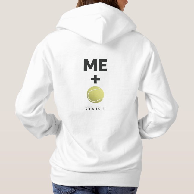 Camiseta ME + Tennis Ball – This Is It Minimal Statement (Verso)