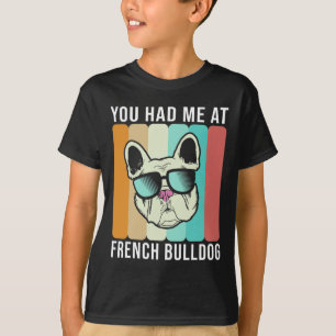 Camiseta Me Teve Em Francês Brincadeira De Bulldog