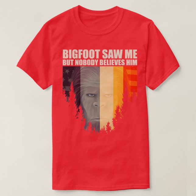 Camiseta me viu, mas ninguém acredita nele 5 (Frente do Design)