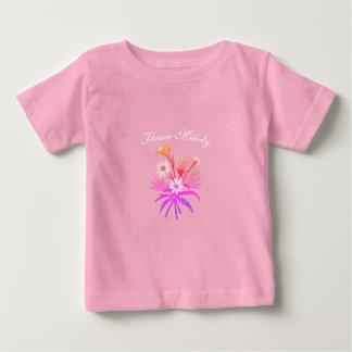 Camiseta Meadow Flowers Embroidery – Botanical Fantasy Pink