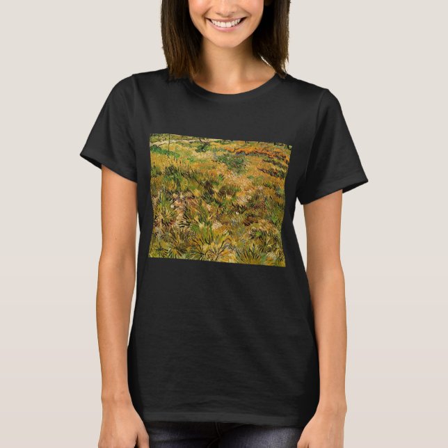 Camiseta Meadow no Hospital Paul Santo por Vincent van Gogh (Frente)