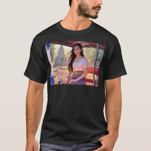 Camiseta Mealea Dirige O Tuk Autocondutor Em Ta Prohm V