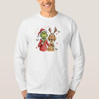 Camiseta Mean Green Coffee, Funny Christmas Caffeine Vibes