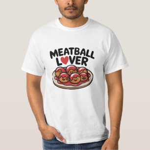 Camiseta Meatball artístico - Trabalho de arte para entusia