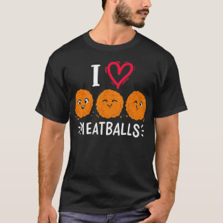 Camiseta Meatball Lover Kawaii