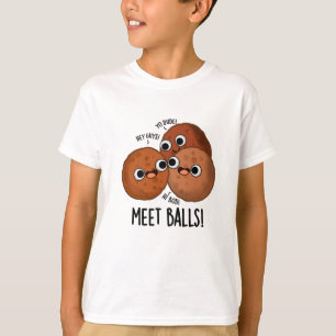 Camiseta Meatball Puns Engraçados
