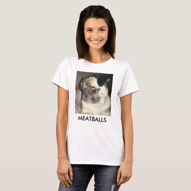 CAMISETA MEATBALLS (Frente Completa)
