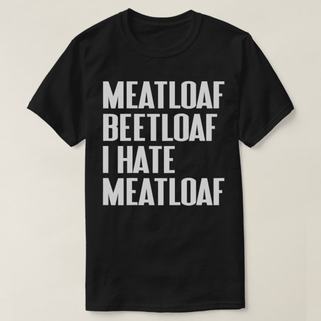 Camiseta Meatloaf Beetloaf Engraçado Presente de Natal Engr (Frente do Design)