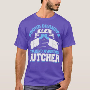 Camiseta Meatman Vovô Butcher Mercado Compre de carne Vovô