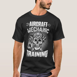 Camiseta Mecânica Aeronáutica No Avião De Avião De Formação