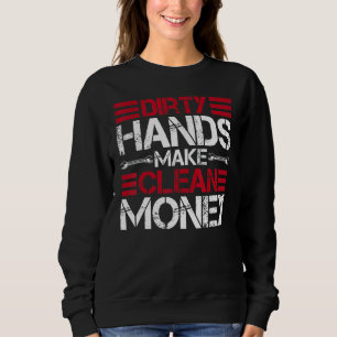 Camiseta Mecânica Automática Mecânica De Carros Mãos Sujas