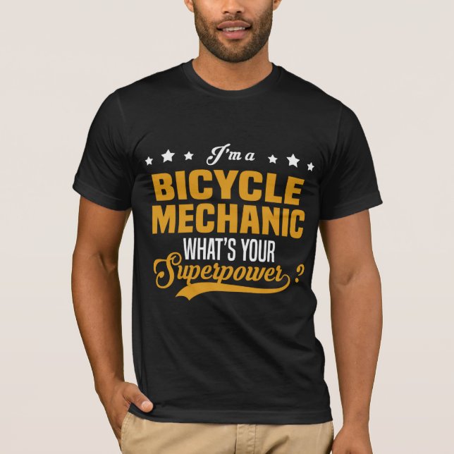 Camiseta Mecânica Bicicleta     (Frente)