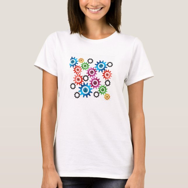 Camiseta Mecânica Bluey (Frente)