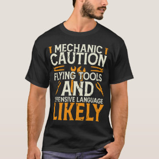 Camiseta Mecânica Causa Mensagem Funny Auto