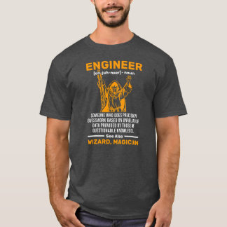 Camiseta Mecânica Civil de Definição de Engenheiro do Assis