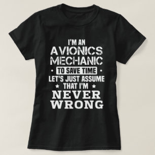 Camiseta Mecânica da Aviônica