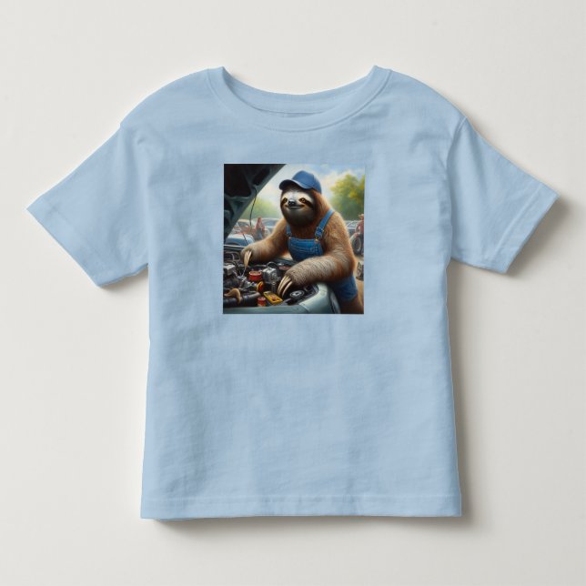 Camiseta Mecânica da prega (Frente)