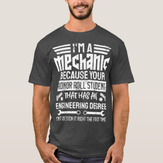 Camiseta Mecânica de Cara mecânica de automóveis DIY Handym