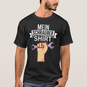 Camiseta Mecânica De Chave De Fenda Para Chave De Fenda De 