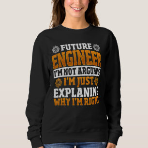 Camiseta Mecânica de engenharia mecânica de futuros Engenhe