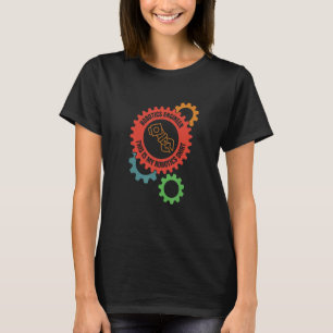 Camiseta Mecânica de Engenharia Robótica Eletrônica