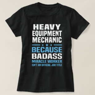 Camiseta Mecânica de equipamento pesado