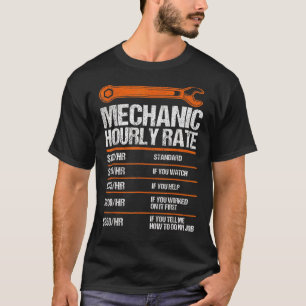 Camiseta Mecânica de Taxa Horária Futura Mecânica