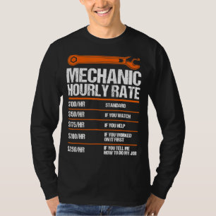 Camiseta Mecânica de Taxa Horária Futura Mecânica 1