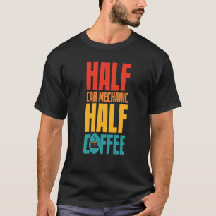 Camiseta Mecânica Do Carro Para Café