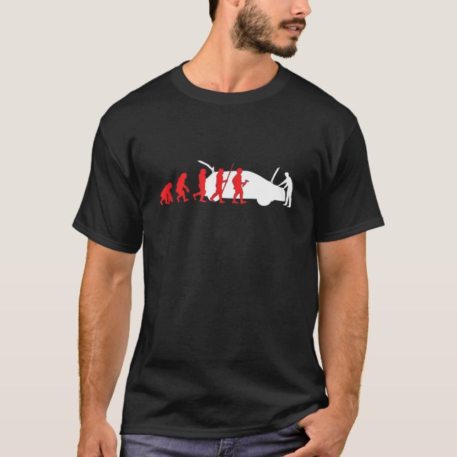 Camiseta Mecânica Evolution Tool Chave de fenda Mecânica Au (Frente)