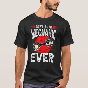 Camiseta Mecânica Mens - Melhor Mecânica Automática - Carro
