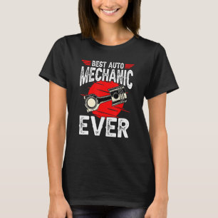 Camiseta Mecânica Mens - Melhor Mecânica Automática - Carro