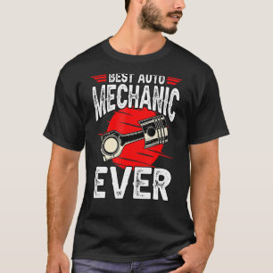 Camiseta Mecânica Mens - Melhor Mecânica Automática - Carro