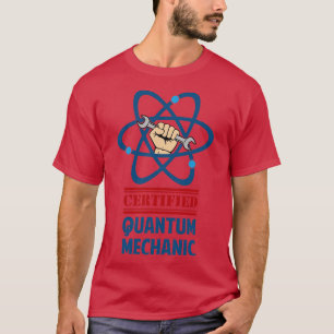 Camiseta Mecânica Quântica Certificada