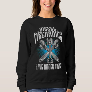 Camiseta Mecânico Antigo Mecânicos a Diesel Têm Ferramenta