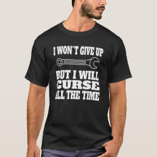 Camiseta Mecânico artesão eletricista mecânico de automóvei