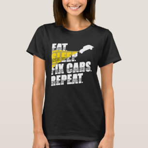 Camiseta Mecânico Automático do Carro Mecânico