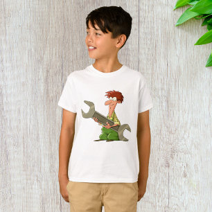 Camiseta Mecânico Chave de Fenda Gigante
