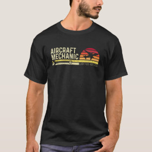 Camiseta Mecânico de Aeronaves Edição Limitada - Avião Avia