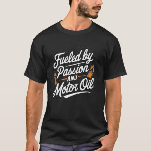 Camiseta Mecânico de Automóveis DIY Reparação de Carros Vid