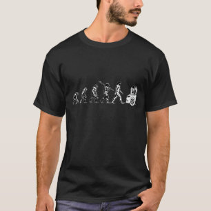 Camiseta Mecânico de automóveis engraçado evolução do carro
