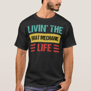 Camiseta Mecânico de Barcos